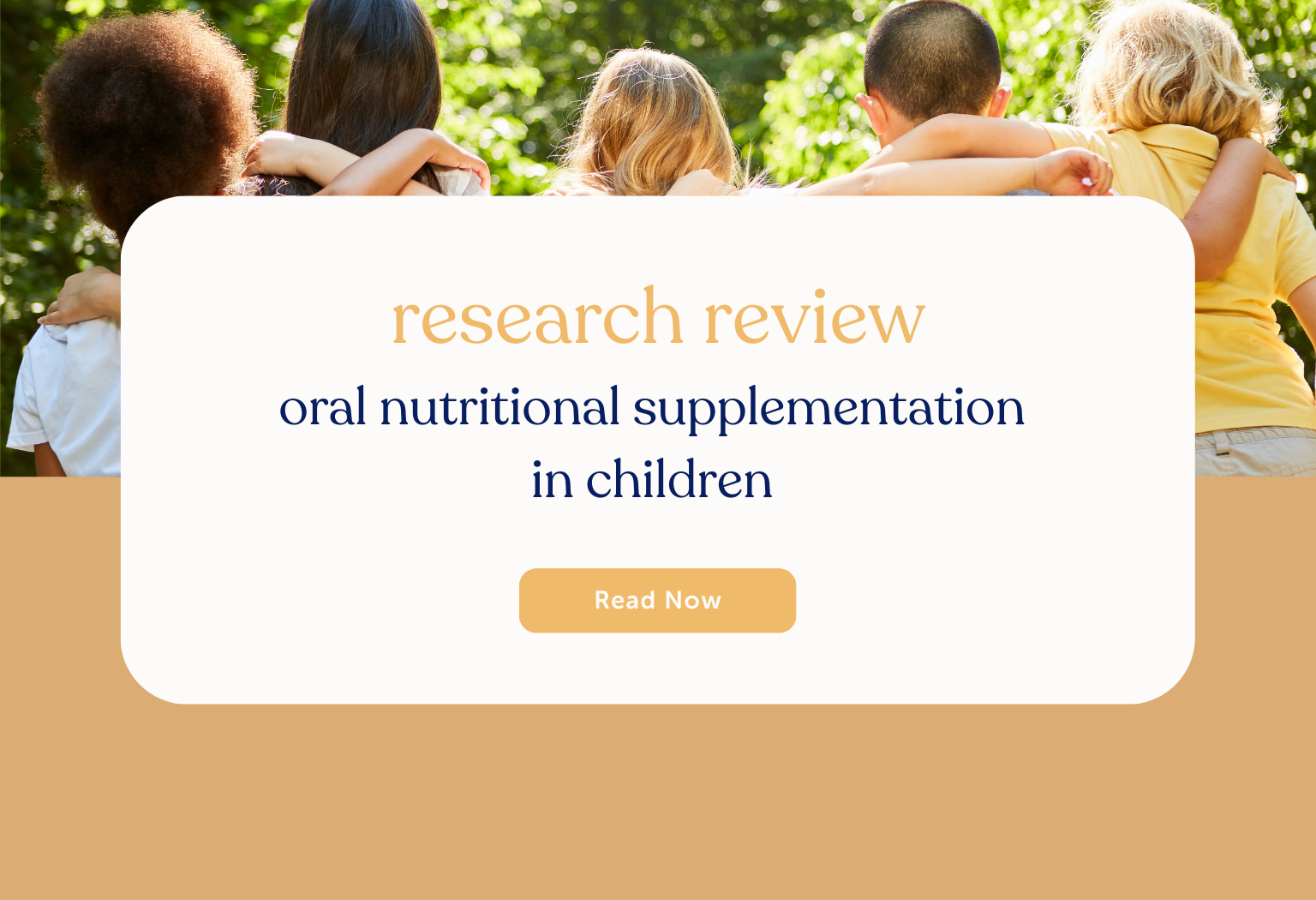 Oral Nutritional Supplementation and Growth in Children with Undernutrition