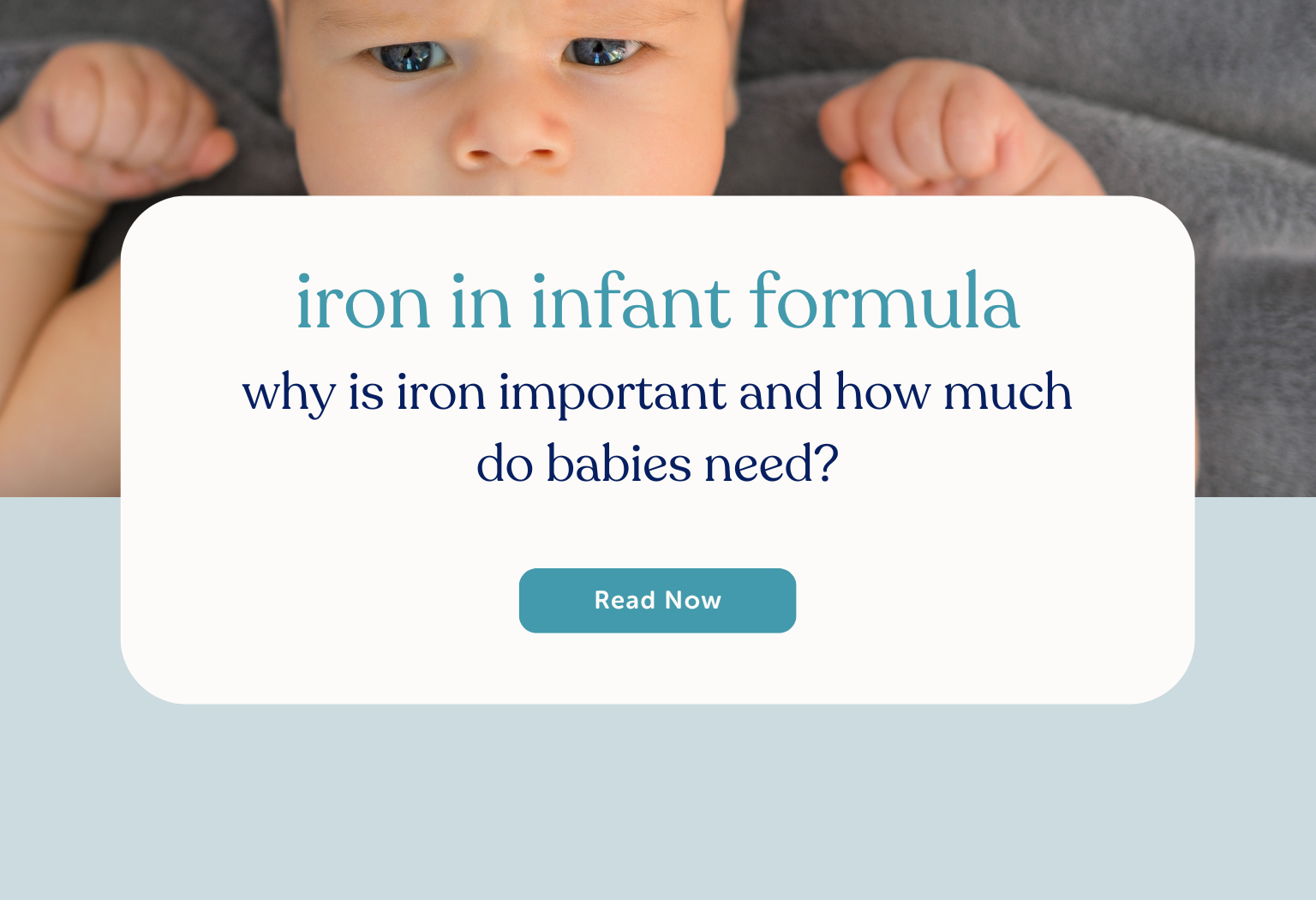 The Vital Role of Iron in Infant Formula