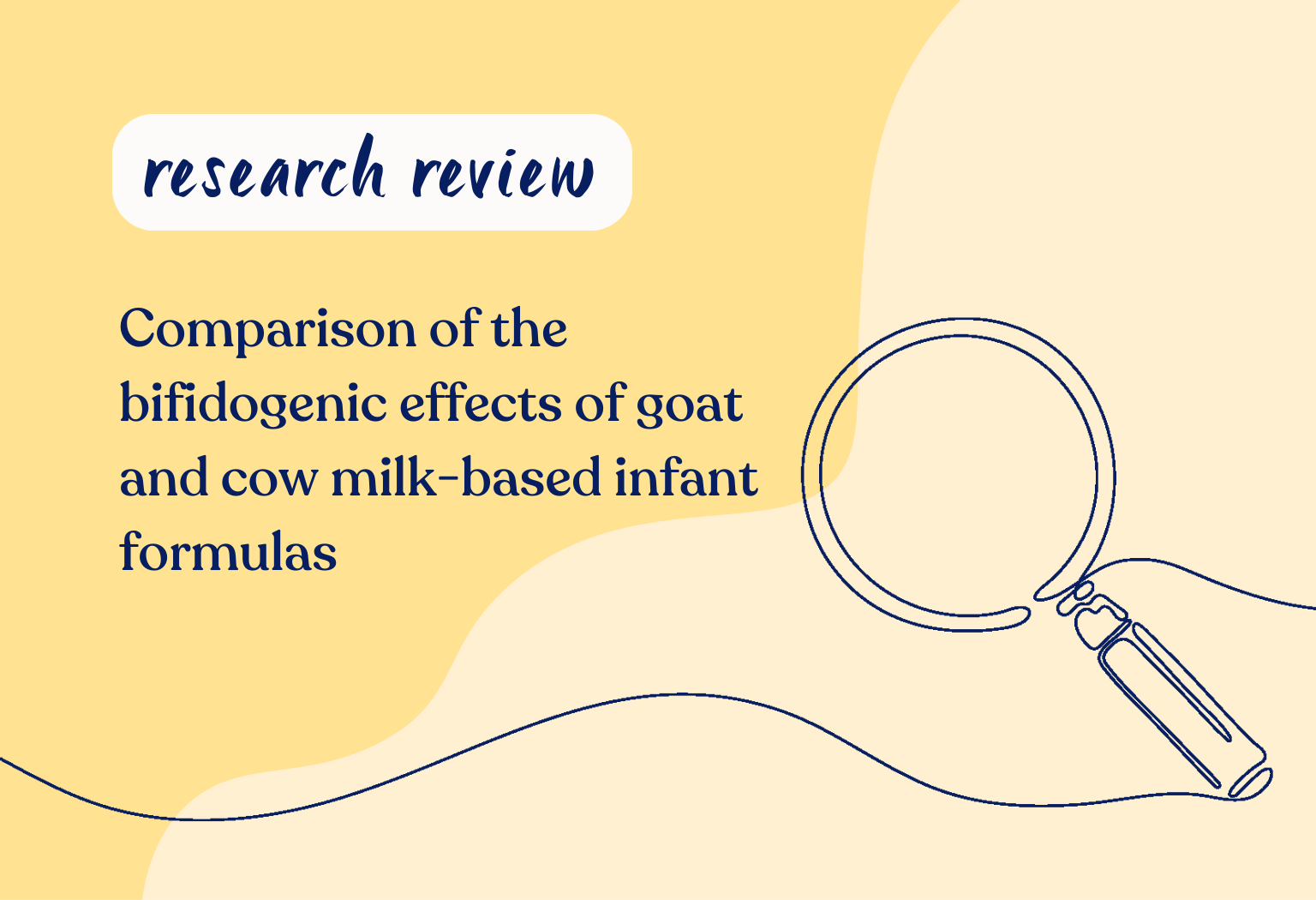 Comparison of the bifidogenic effects of goat and cow milk-based infant formulas