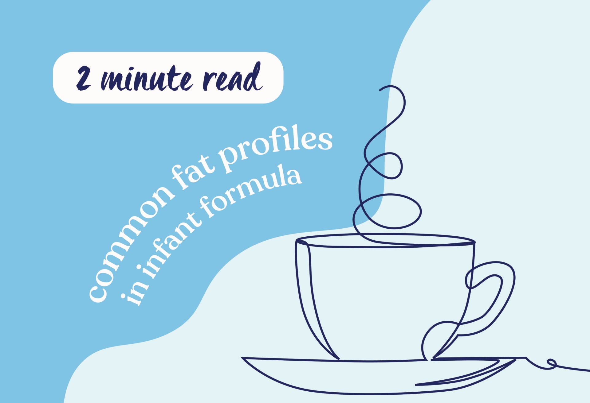 Common fat profiles in infant formula