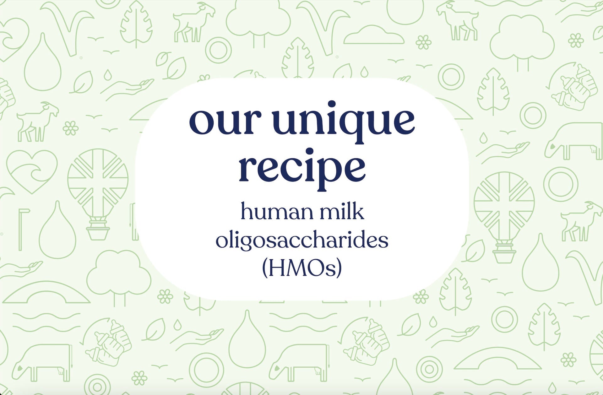 Our Unique Recipe: Human Milk Oligosaccharides (HMOs)