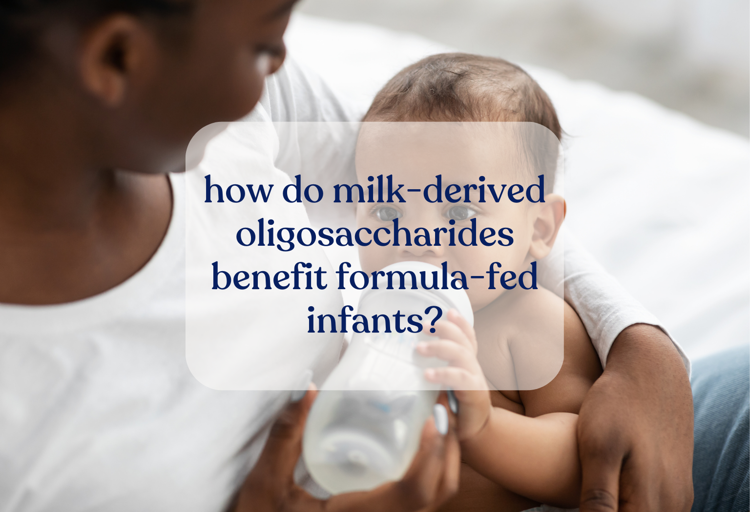 How do MOS benefit formula-fed infants?