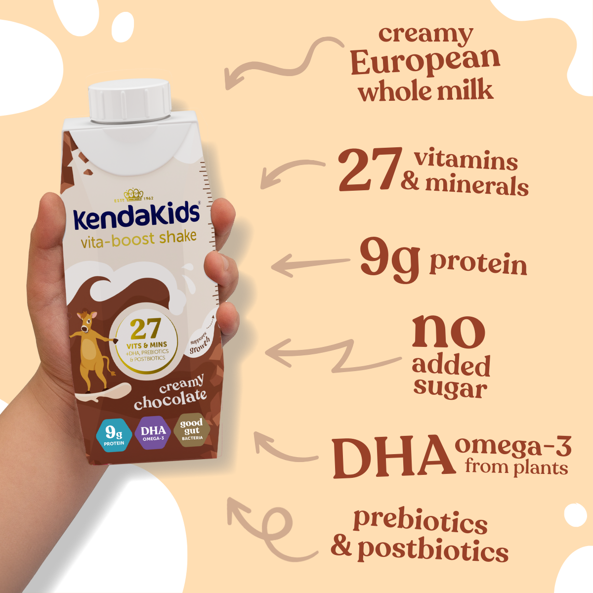 Kendakids Vita-Boost Shake Creamy Chocolate