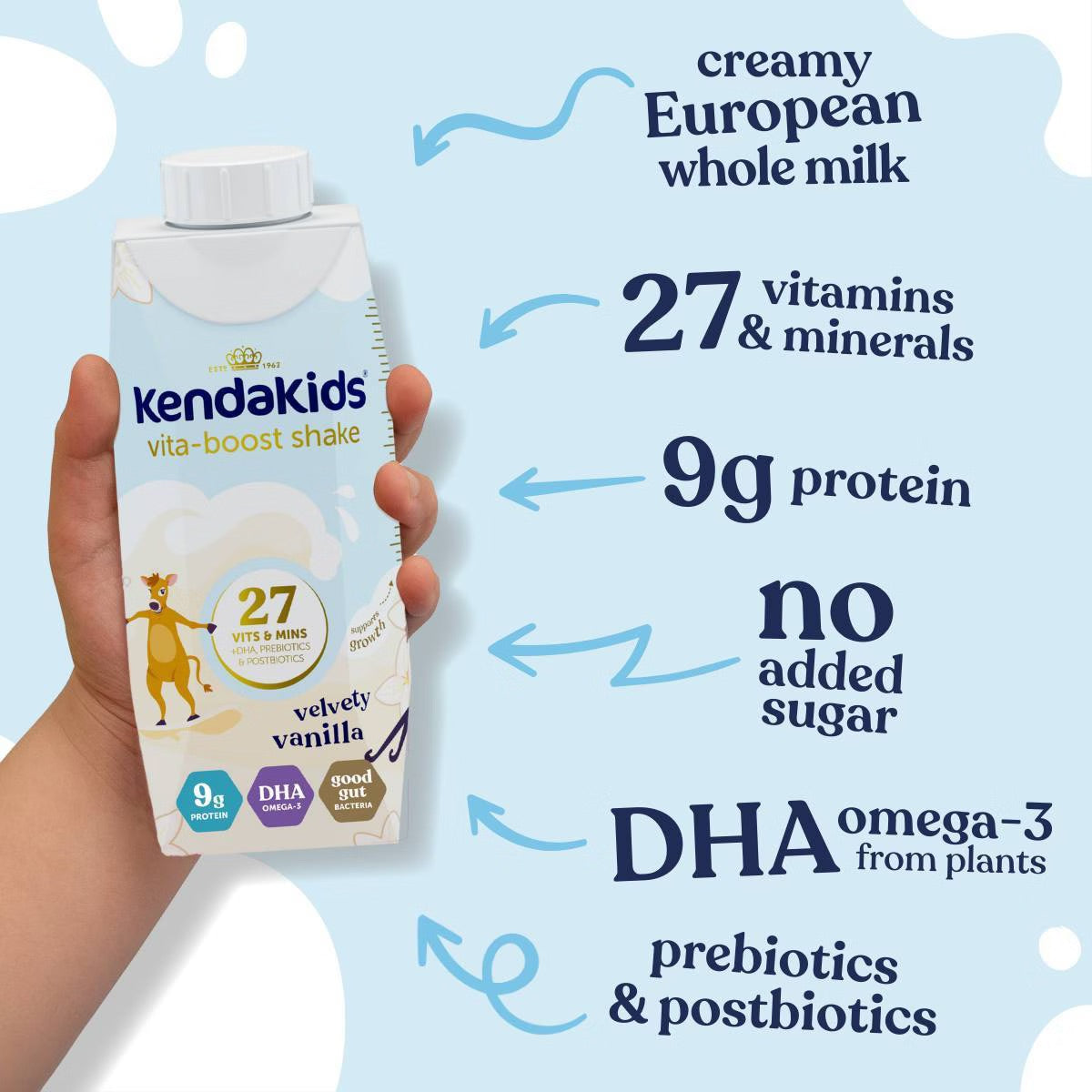 Kendakids Vita-Boost Shake Velvety Vanilla