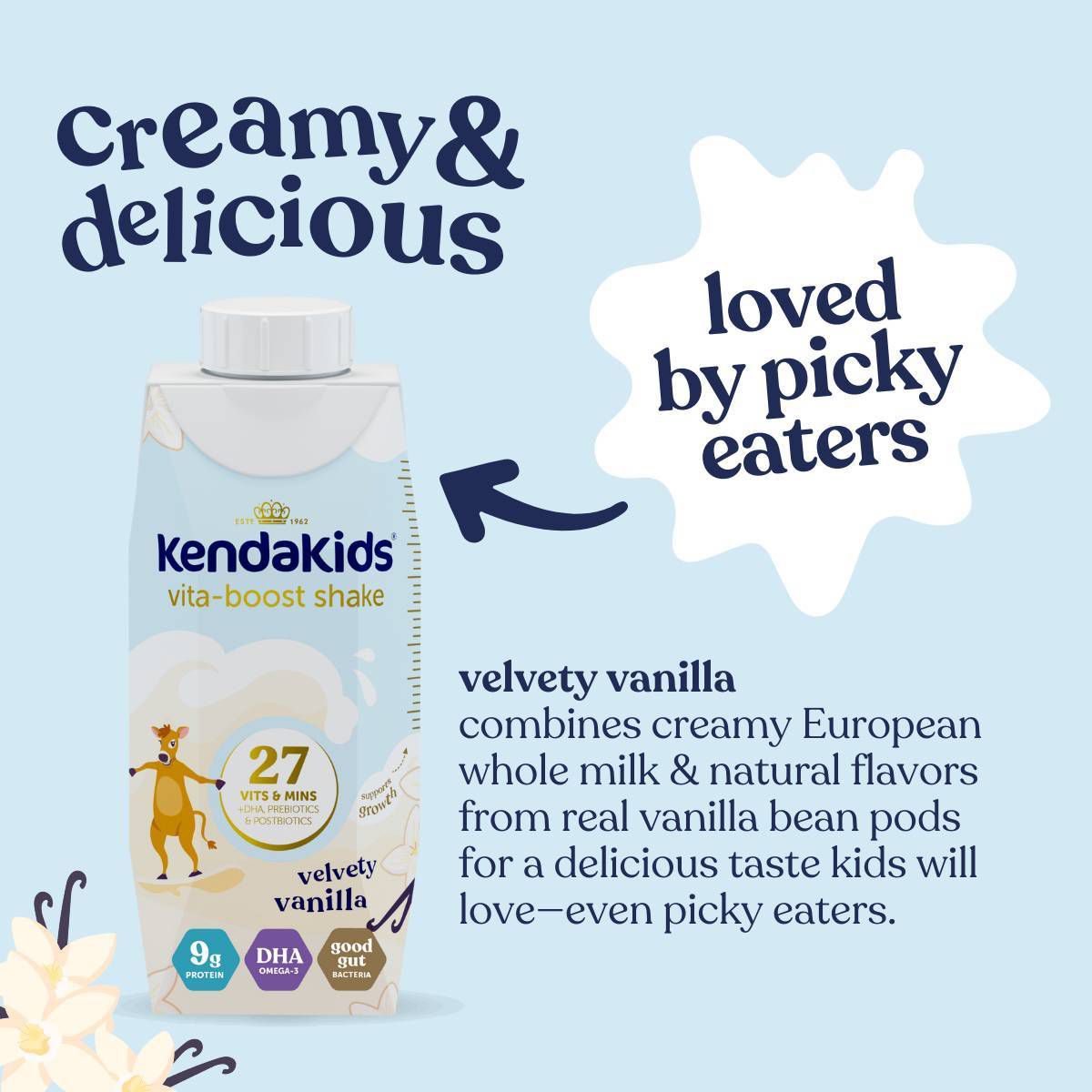 Kendakids Vita-Boost Shake Velvety Vanilla