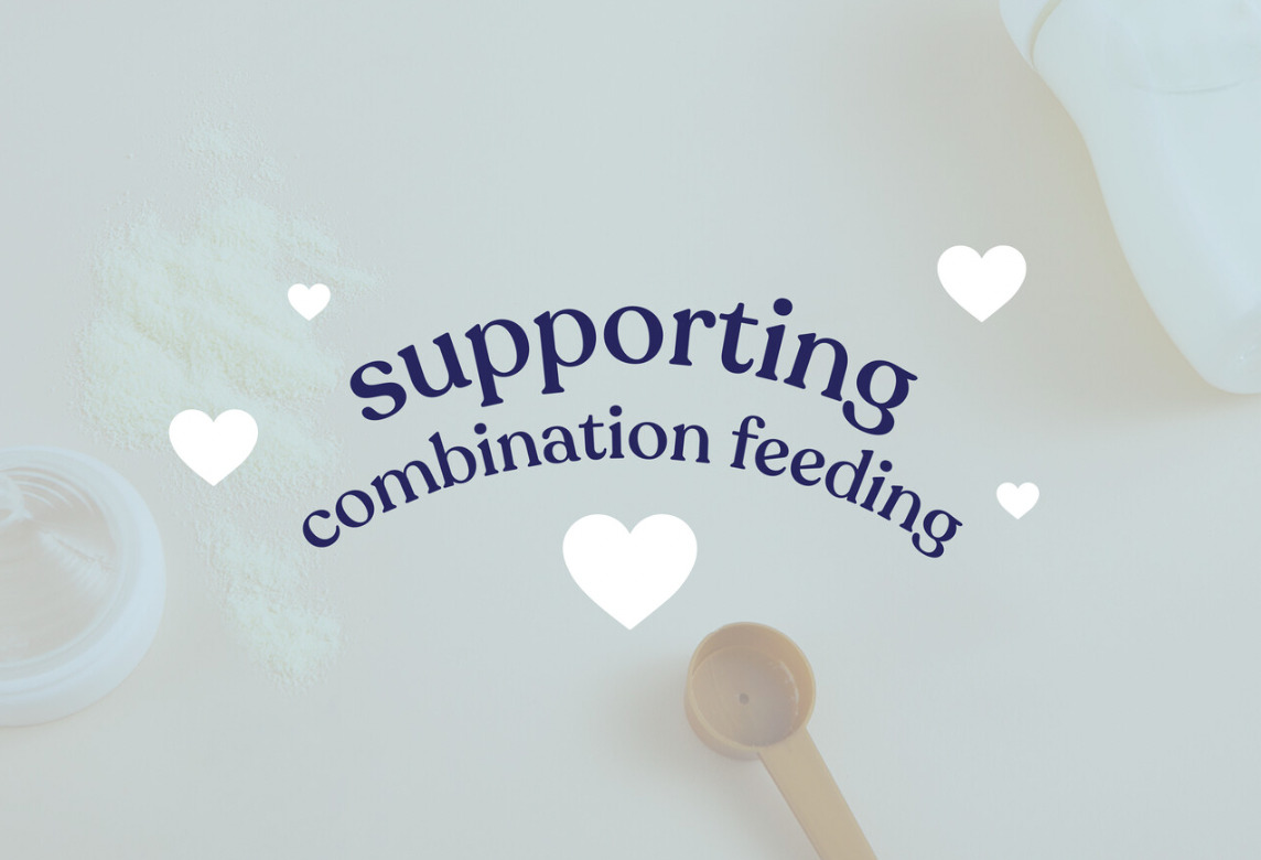 How to support parents with combination feeding